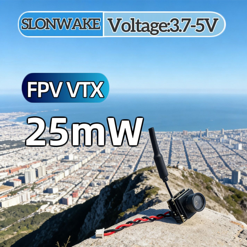 Fpv Drone Vtx - SLONWAKE FPV 25mW 전력 시뮬레이션 VTX