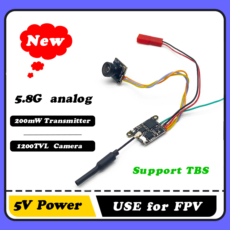 Fpv Drone Frame - SLONWAKE 5.8G 1200TVL FPV 카메라 VTX