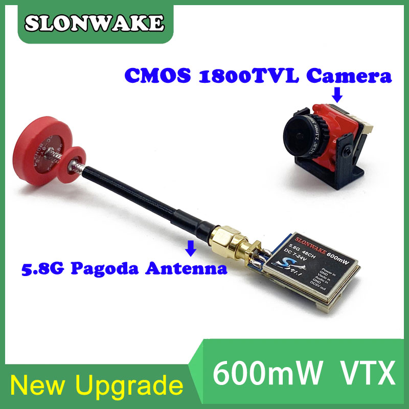 5.8G 48CH 600mW 조정 가능한 VTX-CAM - Fpv Drone Vtx 리뷰 및 가격