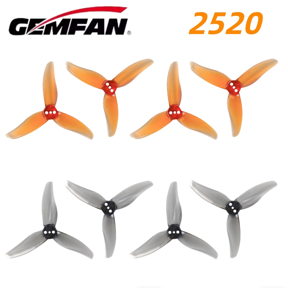 4쌍 Gemfan 허리케인 2520 2.5X2X3 3블 - Fpv Drone Propeller 리뷰 및 가격