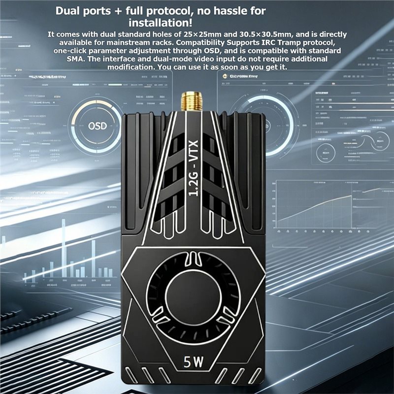FPV 비디오 송신기용 VTX 1.2Ghz 5W 안테나 - Fpv Drone Antenna 리뷰 및 가격
