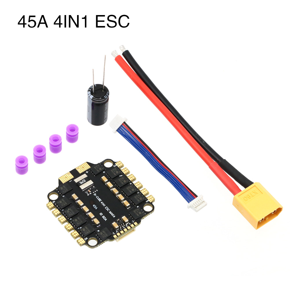 UAngel 4IN1 45A 60A ESC BLHELI - Fpv Drone Esc 리뷰 및 가격