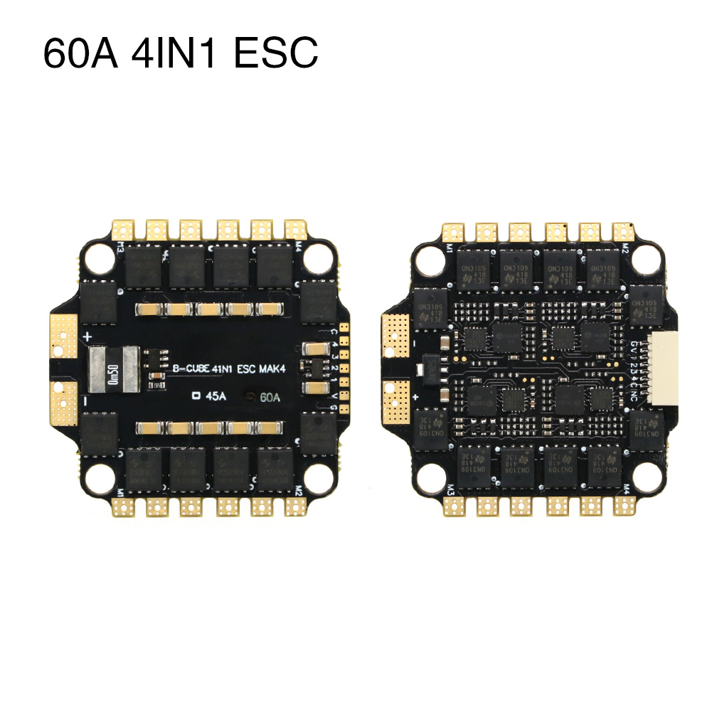 UAngel 4IN1 45A 60A ESC BLHELI - Fpv Drone Esc 리뷰 및 가격