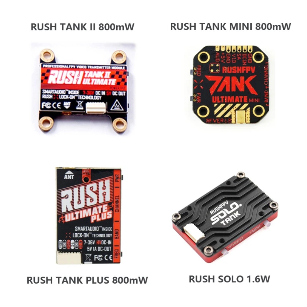 RUSH TANK Ultimate II/Mini/PLU - Fpv Drone Vtx 리뷰 및 가격