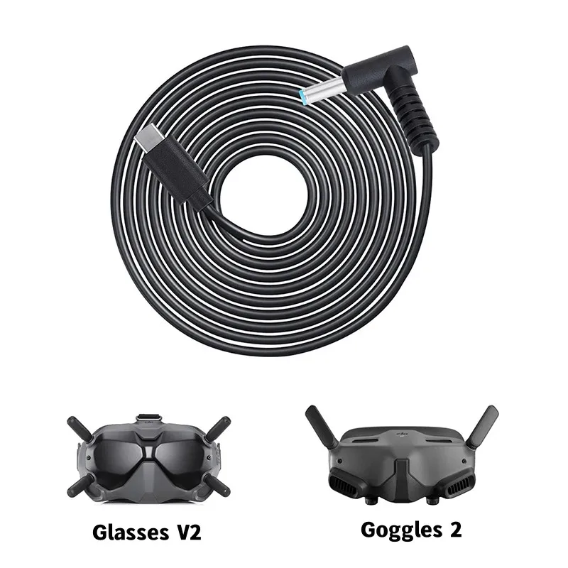 DJI 고글 2 / 안경 V2 충전 케이블 타입-C 포 - Fpv Drone Goggles 리뷰 및 가격