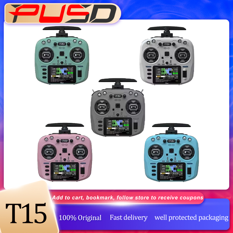 점퍼 T15 홀 센서 컬러 스크린 FPV 무선 컨트롤러 - Fpv Drone Battery 리뷰 및 가격
