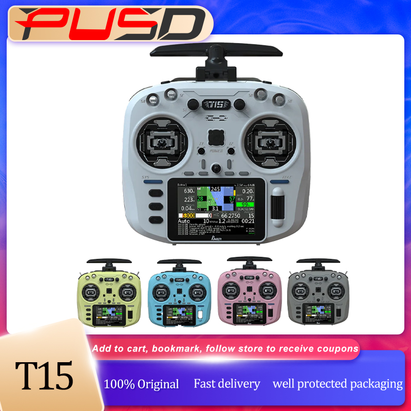 점퍼 T15 홀 센서 컬러 스크린 FPV 무선 컨트롤러 - Fpv Drone Battery 리뷰 및 가격